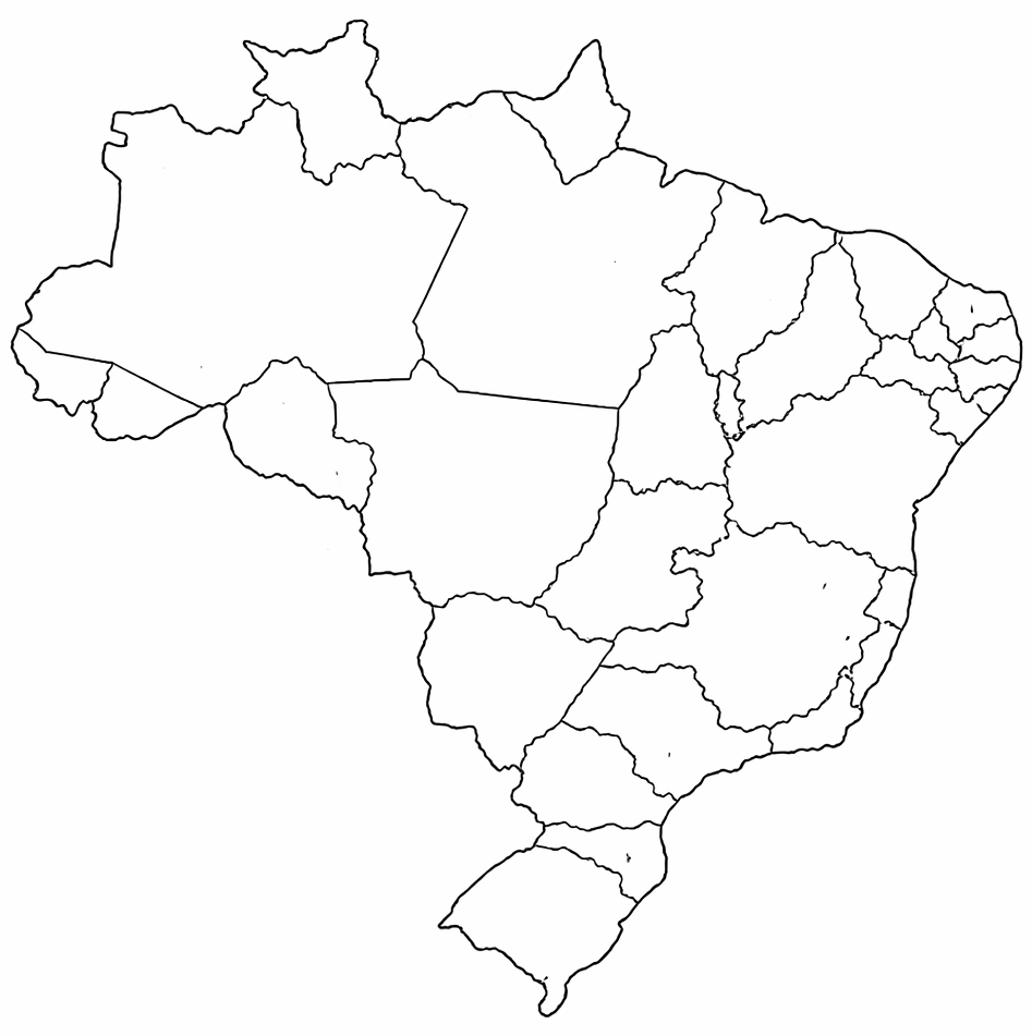 Mapa do Brasil